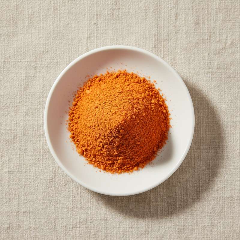 Dehydrated Carrot Flakes — bulk food ingredient sample