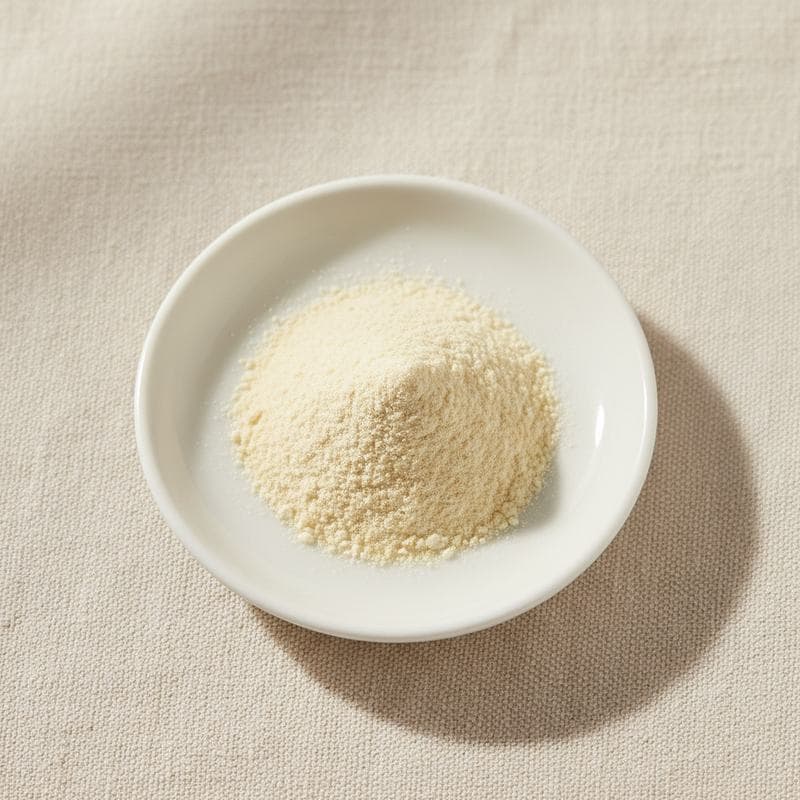 L-5-Methyltetrahydrofolate Calcium — bulk food ingredient sample