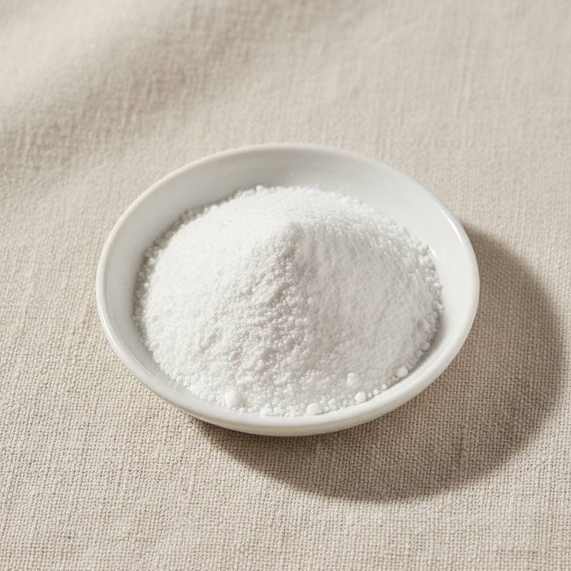 Calcium Hydroxide (Food Grade Slaked Lime) — bulk food ingredient sample