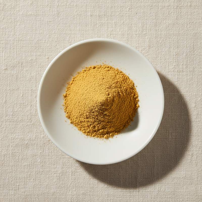 Ginger Powder Standardized Gingerol — bulk food ingredient sample